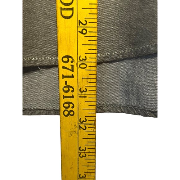 NWT Westport Women 3X Button-Up Shirt Olive Embroidered Pockets Roll-Tab Sleeve - Picture 16 of 16